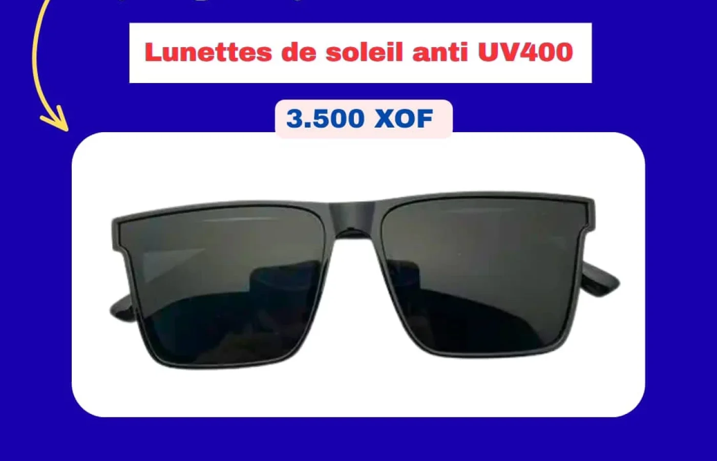 Lunettes de soleil anti UV 400 — photo 1