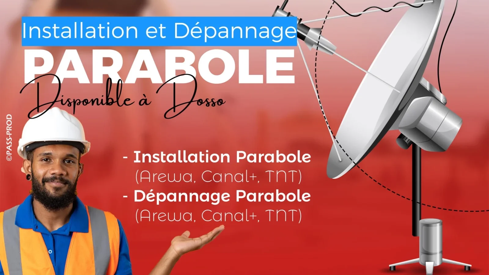 Installation et Dépannage parabole — photo 1