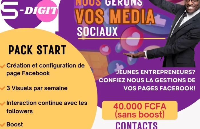 Gestion de page Facebook — photo 3