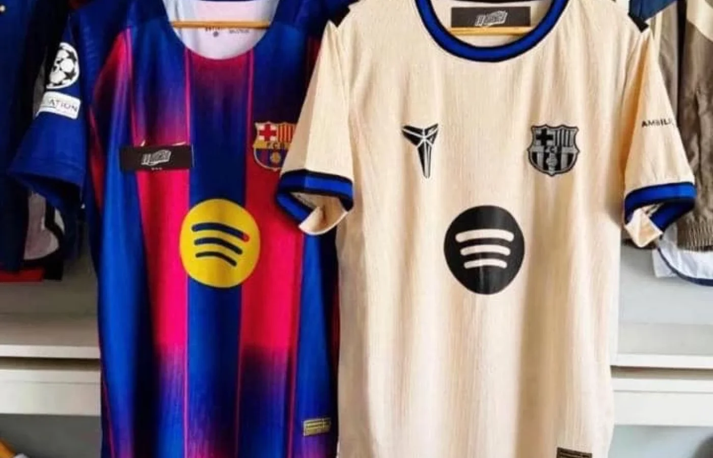 Maillot professionnel et supporters — photo 1