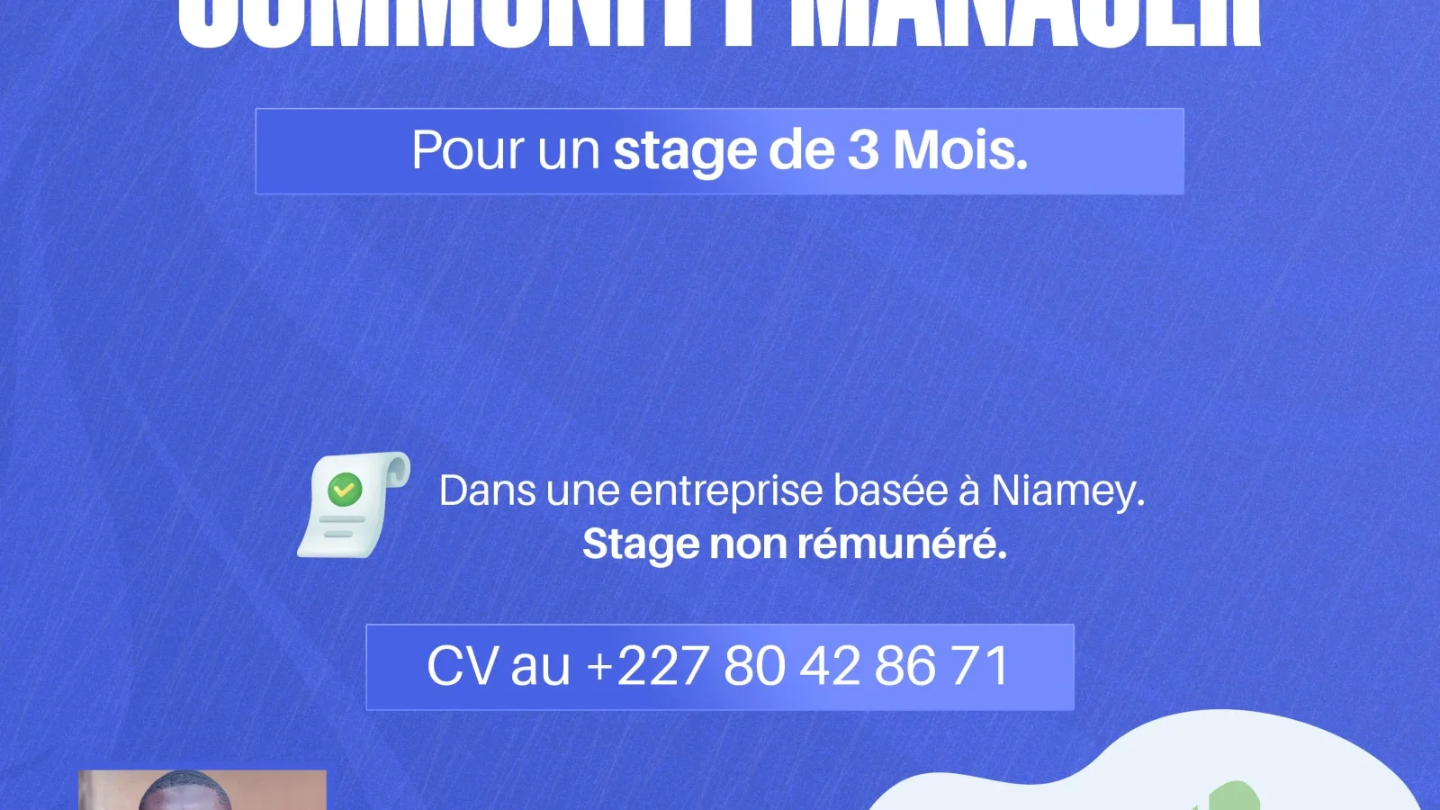 Stagiaire Community Manager — photo 1