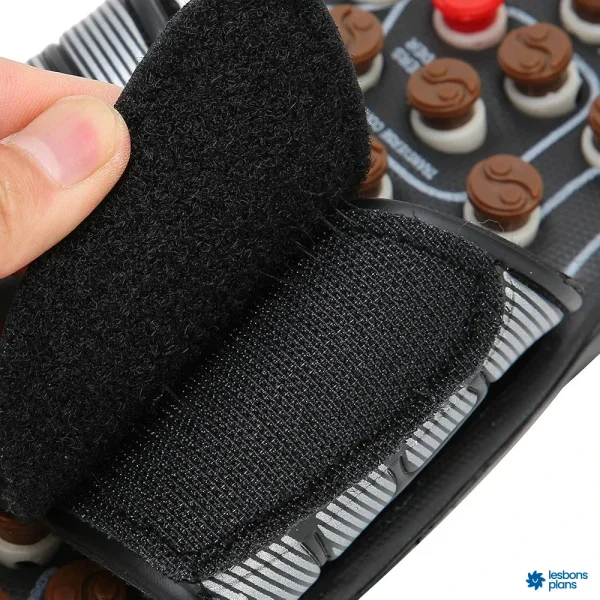 Sandales de l'acupuncture, sandales d'acupression masseur de pied à point de stimulation de stimulantes