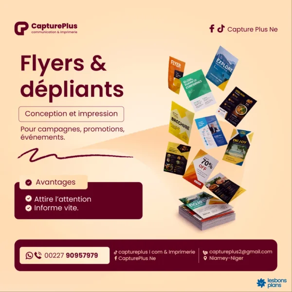 Création Flyers et Depliants