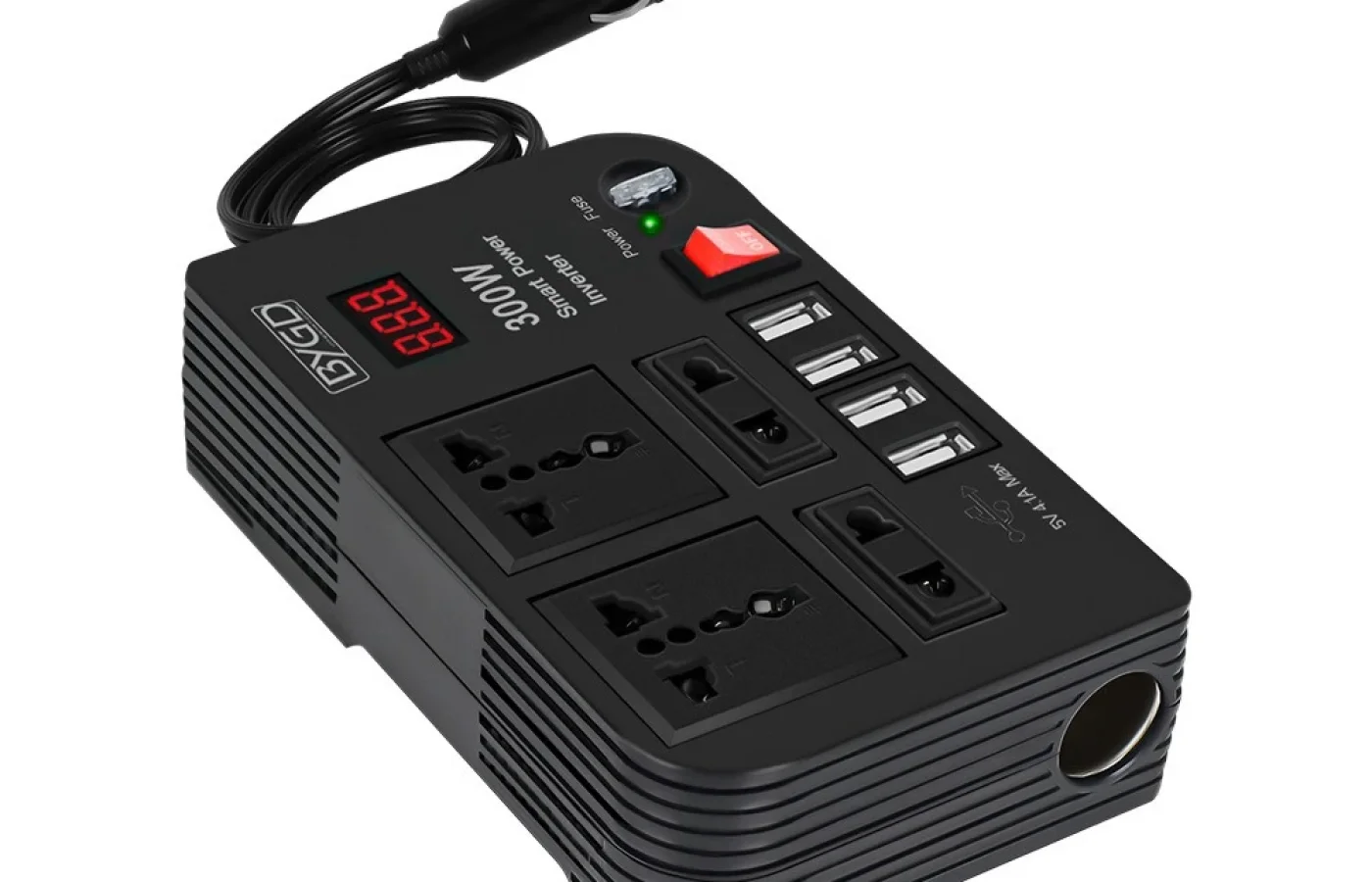 Onduleur de voiture BYGD 300W — photo 1