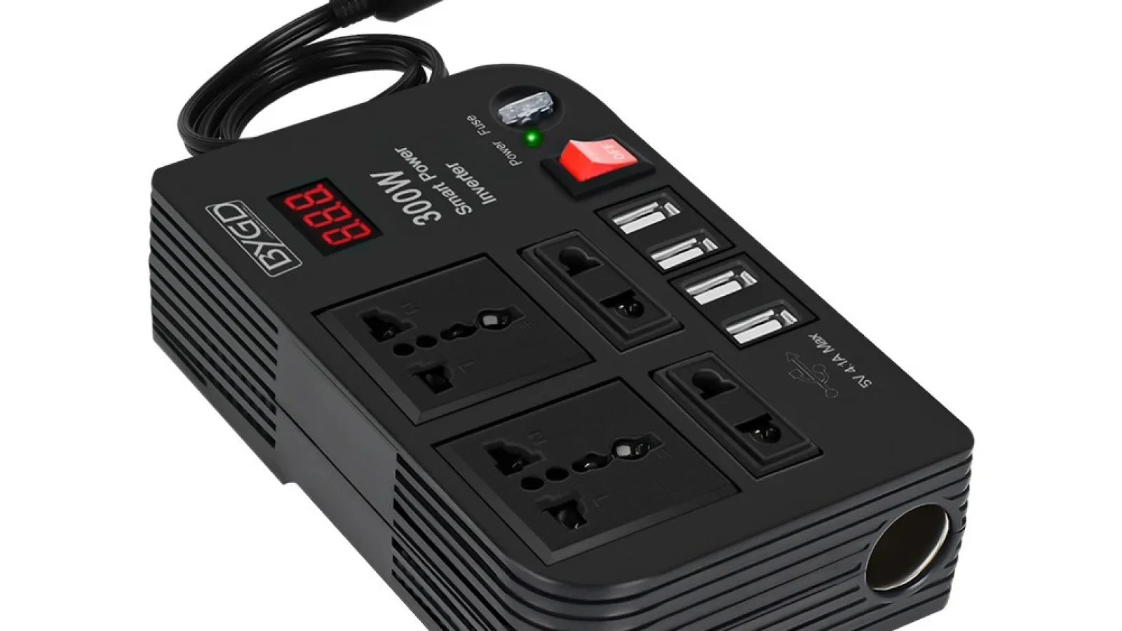 Onduleur de voiture BYGD 300W — photo 1