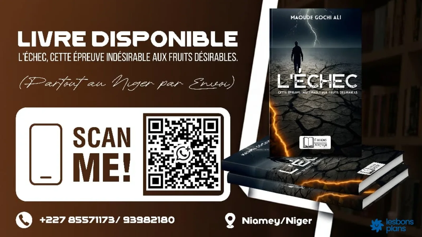 Livre : L'échec, cette épreuve indésirable aux fruits désirables — photo 1