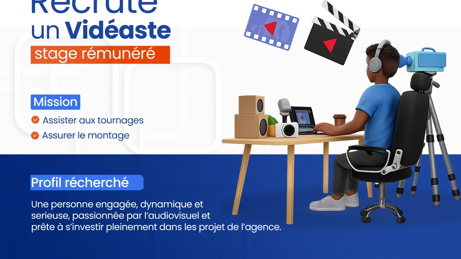 Offre de stage Videaste — photo 1