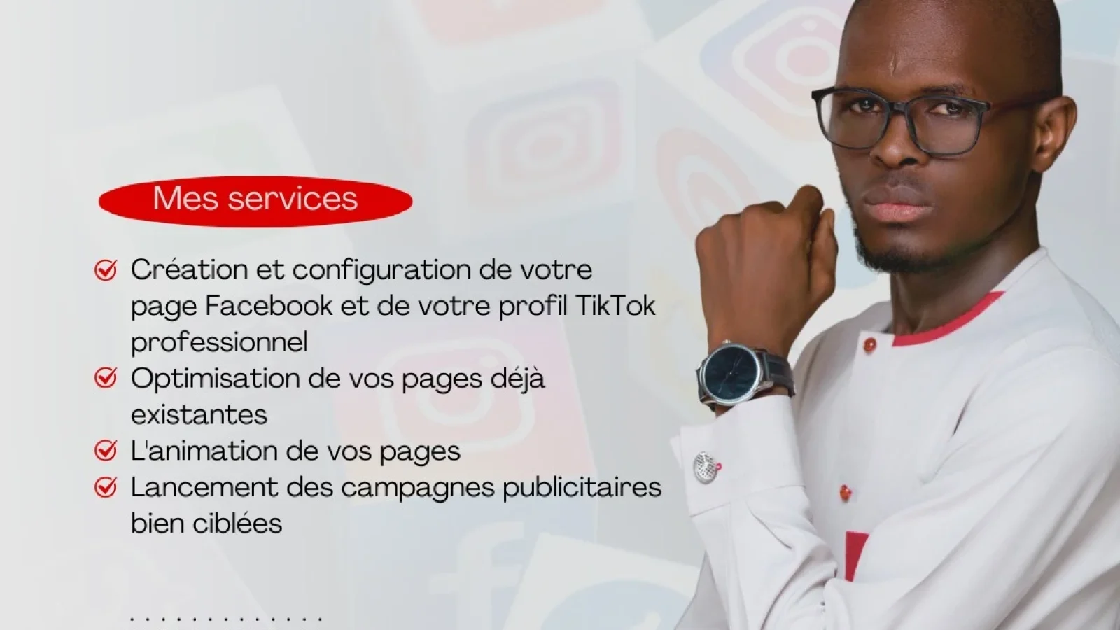 Gestion des réseaux sociaux — photo 1