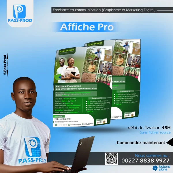 Boostez votre visibilité avec des affiches professionnelles sur mesure