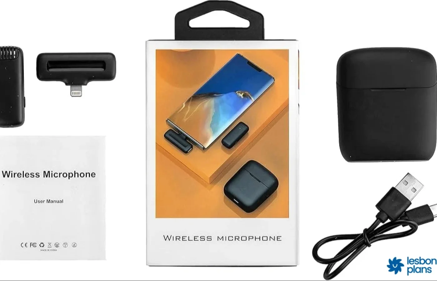 Micro cravate J-13 compatible avec type C et iphone — photo 1