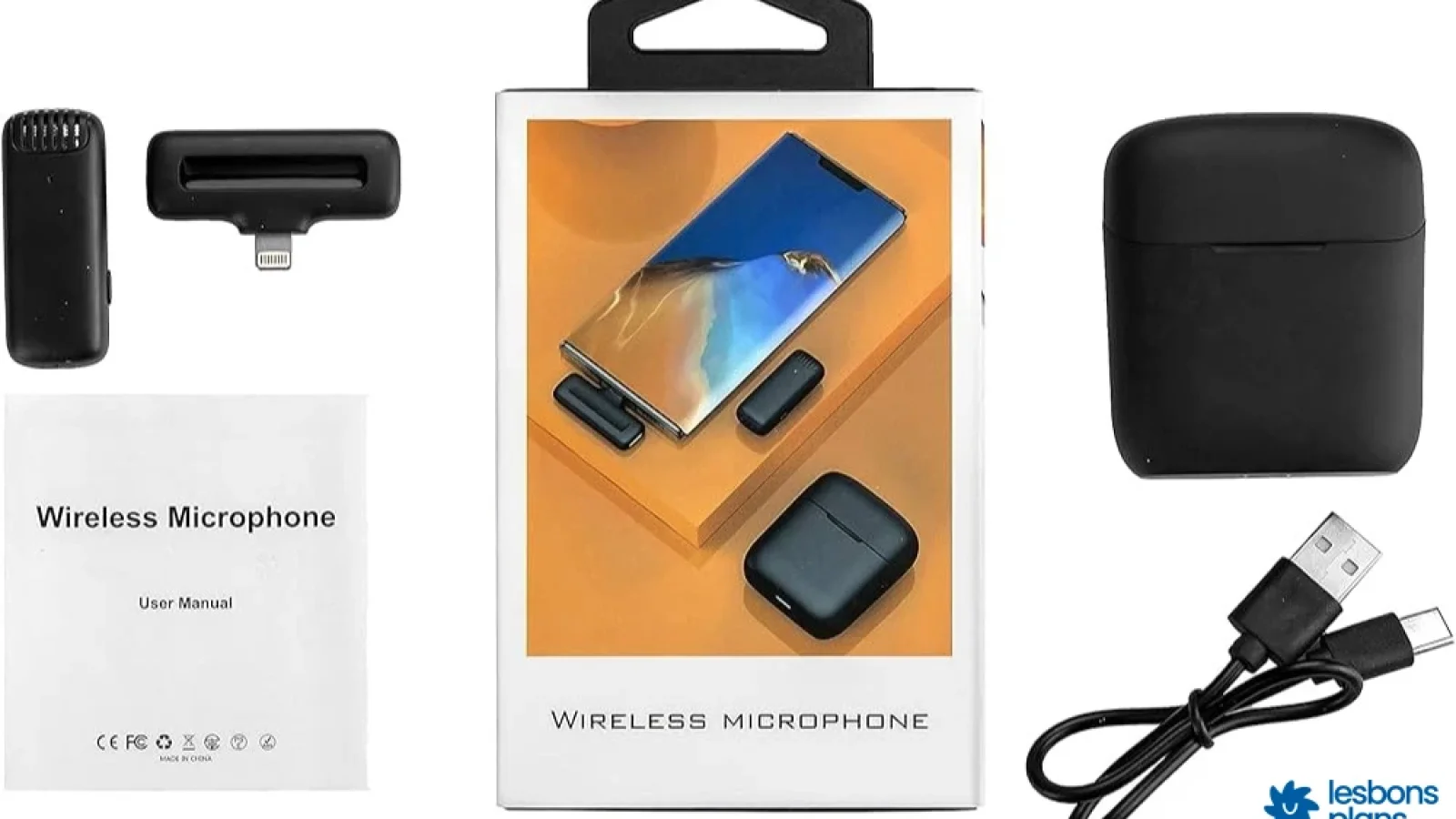 Micro cravate J-13 compatible avec type C et iphone — photo 1