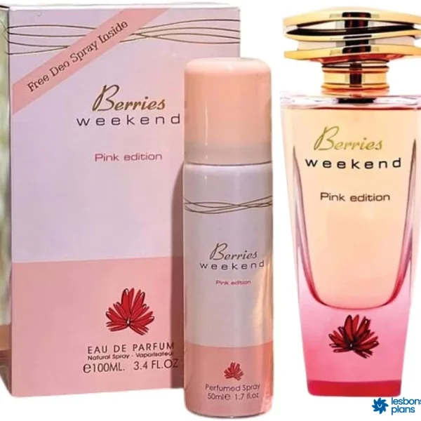 Parfum Berries Weekend Pink Edition de la marque Fragrance World.