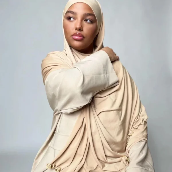 Hijabs en Jersey Premium Frisé