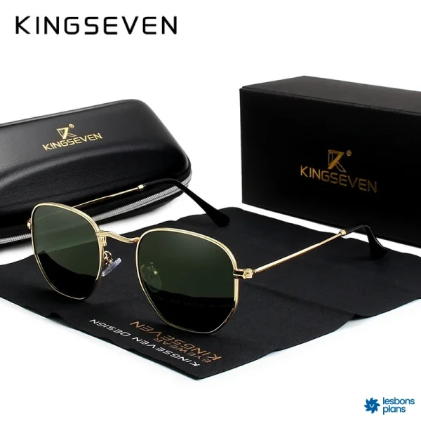 Lunette de soleil  KINGSEVEN polygone 7548