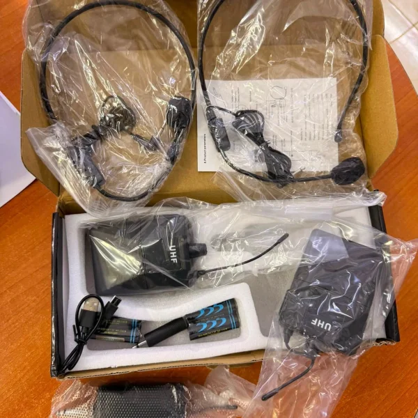Annonce vedette — MICRO-CASQUE UHF – DOUBLE TÊTE