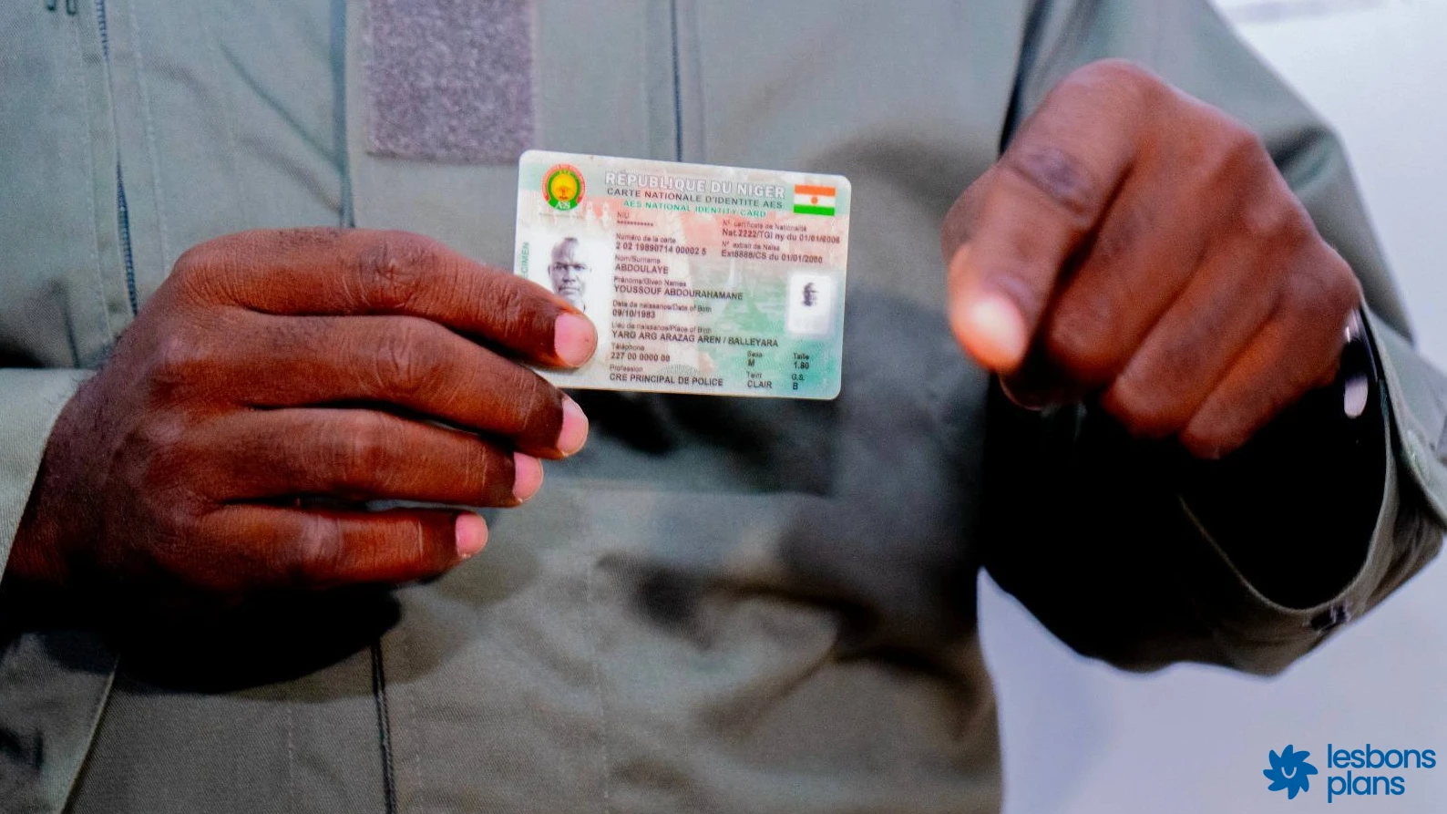Carte nationale d'identité biométrique AES au Niger